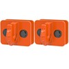 Insaga 3/8" Tractor Bucket Hooks - 2 Pack Forged Steel