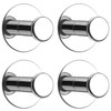 SAYAYO Self Adhesive Hooks for Hanging, Chrome Towel Hook for