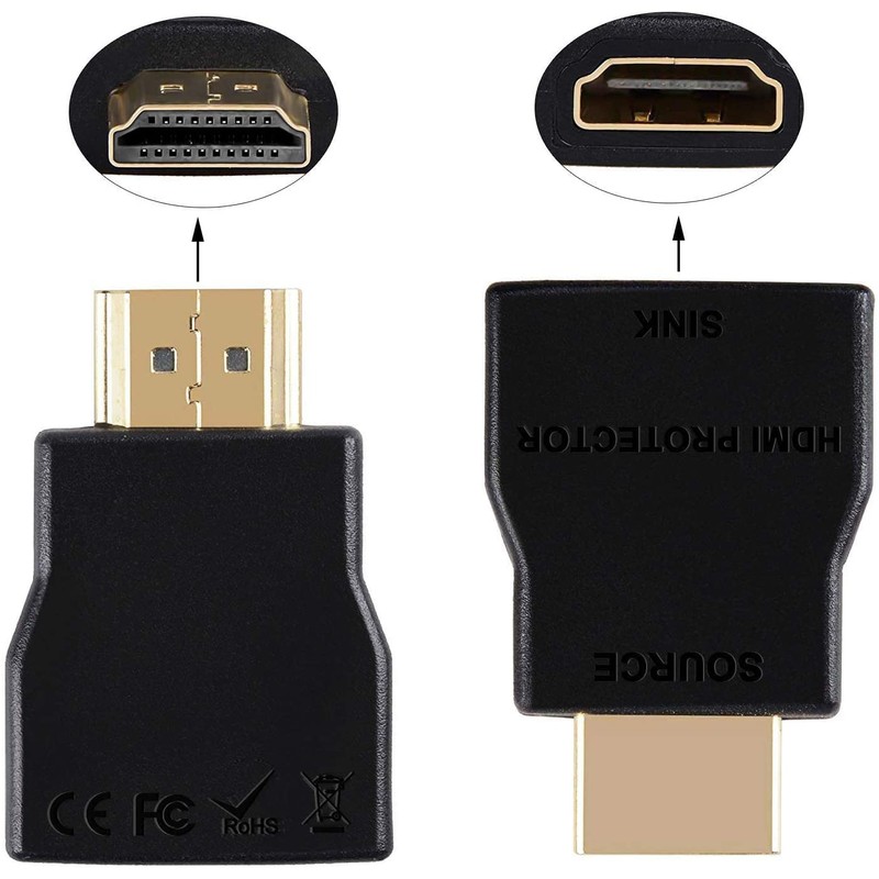 NEWCARE HDMI Surge Protector, Mini Portable HDMI 1.4 Protector for