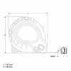 Tape Measure 10 m Extra Strong Case with Belt Clip