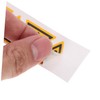 Hohopeti 5 Pcs Triangle Exclamation Mark Stickers High Visibility Warning