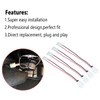 4Pcs Speaker Wire Harness Replacement for 2004-2021 Nissan Altima Titan
