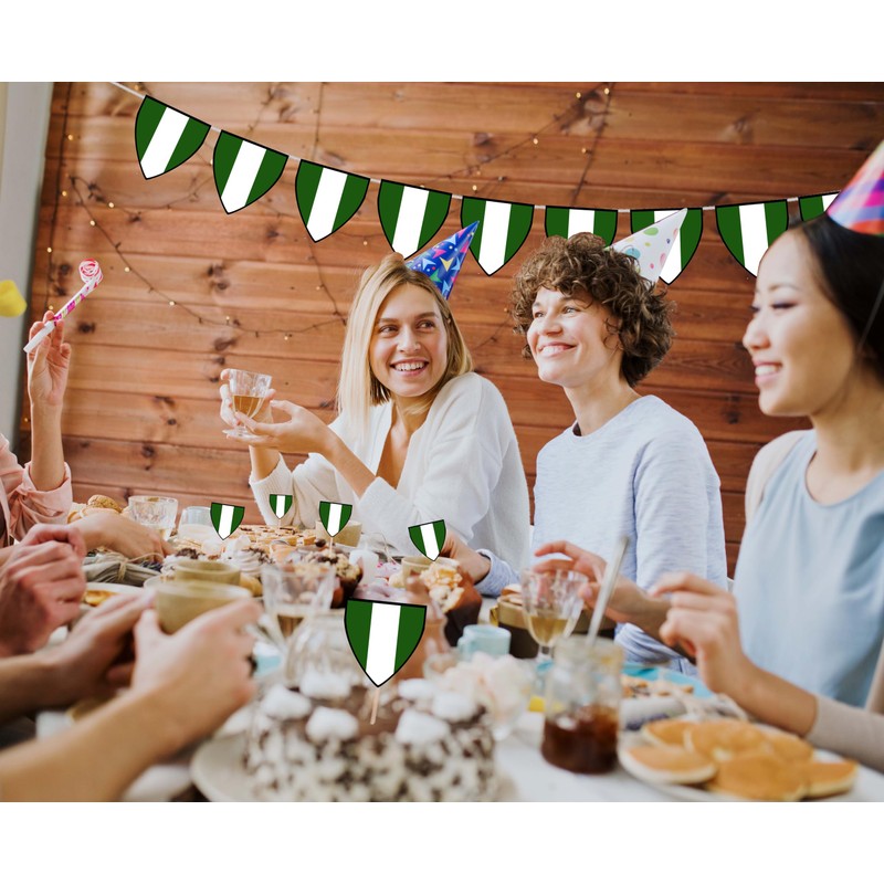 AK Giftshop Nigeria Pennant Flag Bunting Birthday Wedding Events Decorations