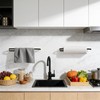 2 PCS Under Cabinet Paper Towel Holder for Kitchen,TONLEA Drilling