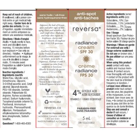 Reversa Radiance Cream SPF 30