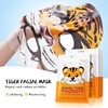 3PCS Face Mask Set,Face Masks Skincare,un Animal Printed Sheet Face