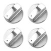 Lotsdonxia 4 Pcs 6MM Universal Gas Stove Knobs – Durable