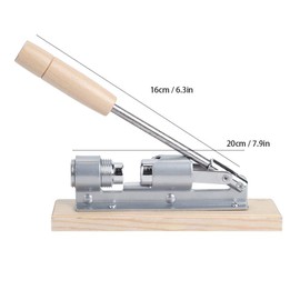 Galleta de nueces Aleación de aluminio para el hogar Prensada a mano Galleta de nuez Abridor de nueces Herramientas de cocina Accesorios