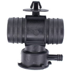 NewYall Radiator Coolant Filler Neck Connector with Radiator Fill Cap Cover