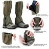 Pasanava Leg Gaiters Waterproof and Adjustable Walking Snow Gaiters with
