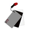 Vidpro White Balance 3 Card Set with Lanyard Strap 2"x3"