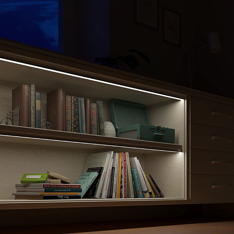LED Profile in Silver P5-2 100 cm without Cover for