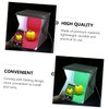 KICHOUSE Portable Photo Studio Box 20cm Led Light Box Mini