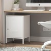 Metal Nightstand Modern End Side Table Steel Bedside Storage Cabinet