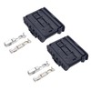 Pair of Rear Tail Light Plug Connectors Fits Peugeot, Fiat,