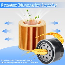 492932S Oil Filter for Briggs and Stratton, 492932 795890 695396 492932B 492056 696854 842921 Compatible with Kawasaki Kohler Lawn Mower 5076 492056 (style 1)