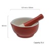 Scoop BIA Mortar & Pestle Red, 12.5 x 12 x