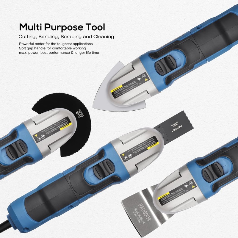 G LAXIA Oscillating Tool, 1.5A Oscillating Multi Tool with with