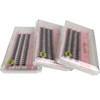 3 Boxes Eyelash Extensions 0.10mm C Curl 8mm-14mm Black Handmade