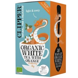 DELICIOSA Clipper Organic White Tea Orange 20P [Organic JAS] Clipper White Tea With Orange