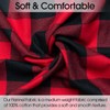 Pico Textiles 1 Yard Red and Black Buffalo Plaid Checkered