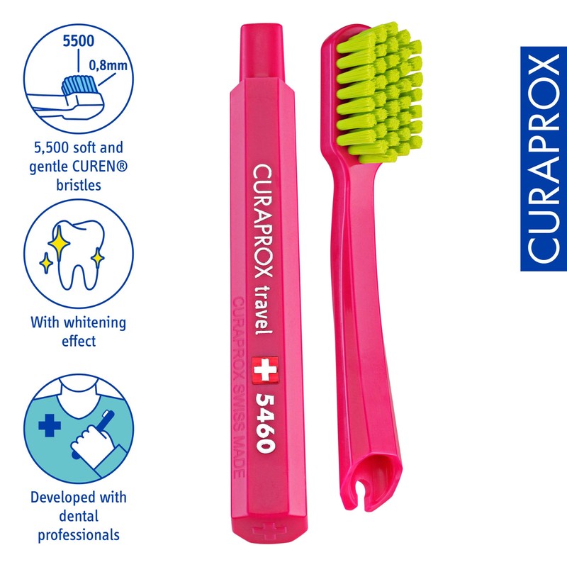 Curaprox Travel Kit - CS 5460 Toothbrush with 'Be You'