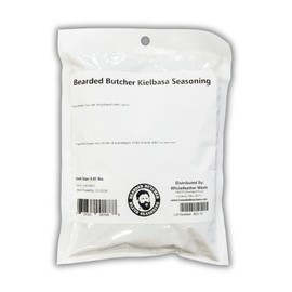 Bearded Butchers Kielbasa Seasoning, 13.6 oz – For Up to 25 lbs of Meat – Mild, Clean, and Delicious Spice Blend – Perfect for Fresh or Smoked Kielbasa – No MSG, No Sugar