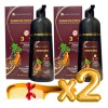 Shampoo Tinte Cubre Canas Natural Jengibre 500ml Piezas