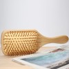 Bamboo Paddle Hairbrush Hair Massage Brush Wooden Anti Static Hair