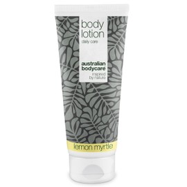 Body Lotion for Men and Women, 200 ml, Tea Tree Oil Body + Lemon Myrtle Lotion for Dry Skin, Daily Care, Relieves Pimples, Shfungus, Fungi, Jock Itch, Acne and Body Odour