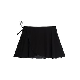 Lanbodance - Falda de ballet para niñas y mujeres, Negro -, Large