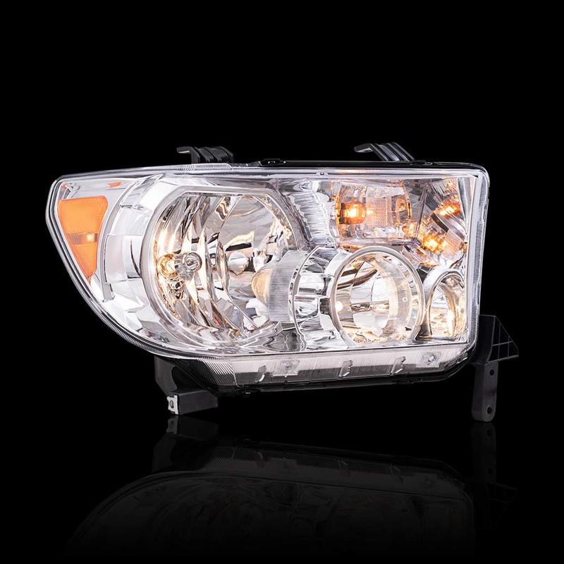 Brock Replacement Driver and Passenger Side Halogen Combination Headlight Assembly