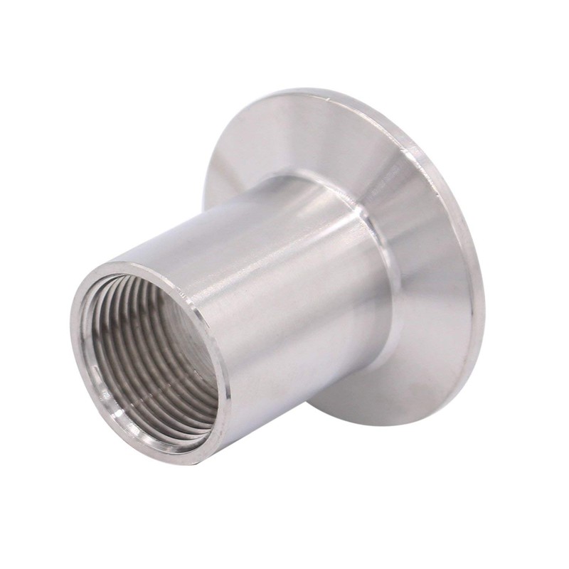 DERNORD Sanitary Female Threaded Pipe Fitting to 1.5 Inch TRI