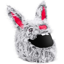 Moto Loot Helmet Cover for Motorcycle Helmet, Fun Rides and Gifts (Cover Only. Helmet Not Included) - Evil Rabbit