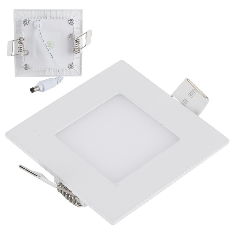 Ceiling Light 12V 3W Interior Roof Square Lamp for Marine