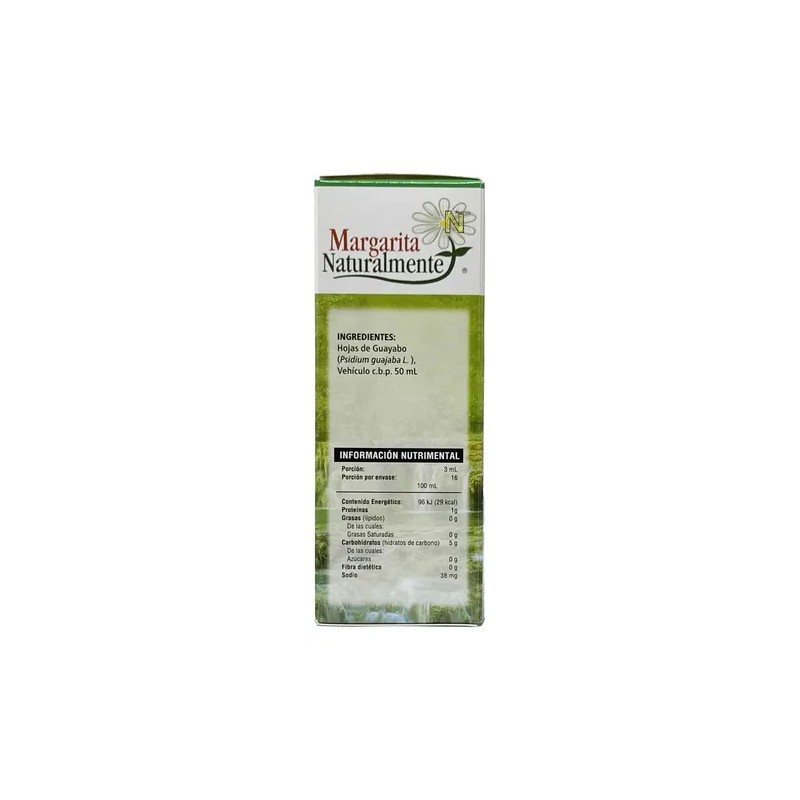 Hojas De Guayabo Extracto 50 ml Margarita Naturalmente