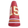 SHABIER Rote Golf-Putterabdeckung mit NO.15 Design Schlägerhaube für Blade Golf