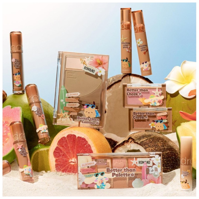 ROMAND Better Than Cheek 4g [Tanning SANRIO Characters], Color:C02 Blueberry