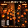 Guirnalda de Flores, 4.5m 30 LED Cempasúchil Artificial