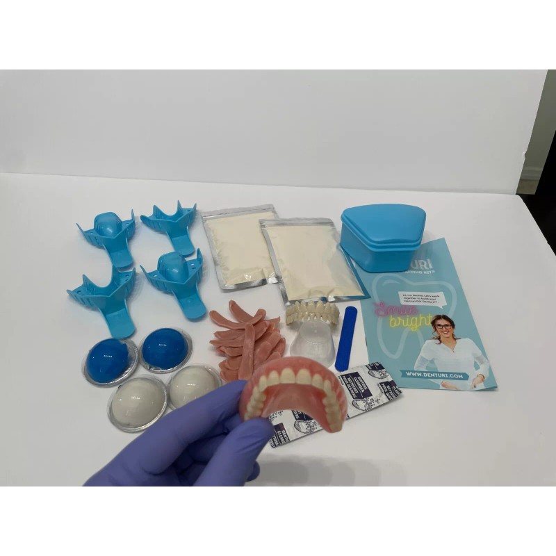 RenewaSmile DIY FULL DENTURES for beginners (ONE SIZE FITS ALL)