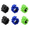 JSUOEO 6 PCS Barbell Clips, 1 Inch/2.5CM Non-Slip Quick Release