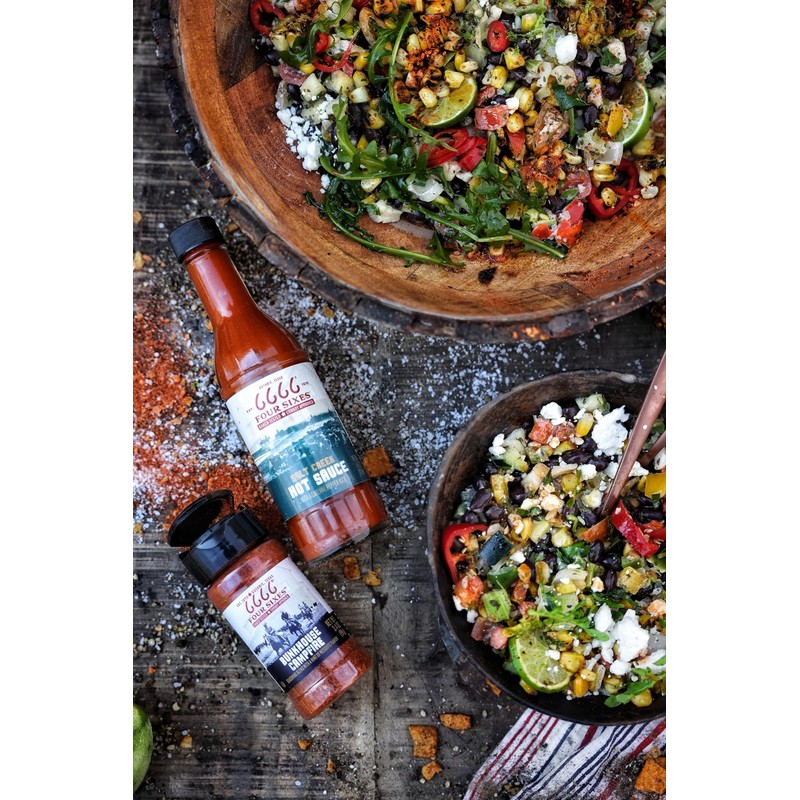 6666 Four Sixes Salt Creek Hot Sauce, 6 Ounce