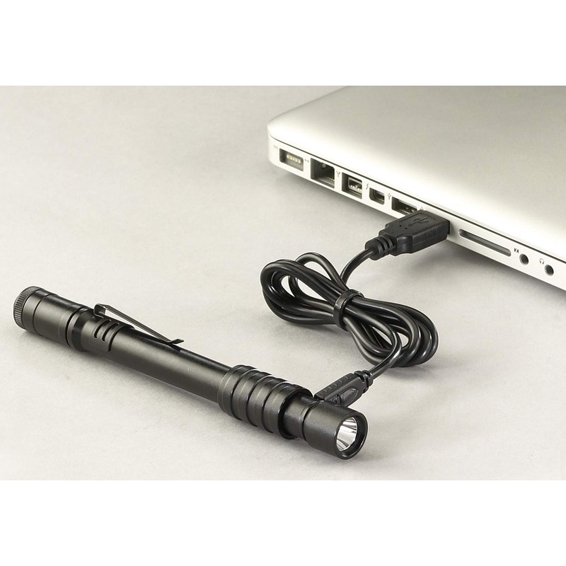 Streamlight 66133 Stylus Pro USB 350-Lumen Rechargeable White LED Pen
