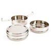 ECOlunchbox Tri Bento 3-Tier Stainless Steel Lunch Box | 4.5