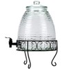 2.4 Gallon Glass Bee Hive Beverage Drink Water Ice Tea