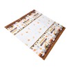 CAXUSD Birthday Party Tablecloth Construction Vehicle Theme Waterproof Plastic Table