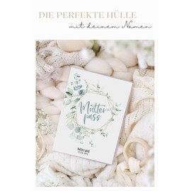 Joli Coon Maternity Log Cover German Maternity Log Cover Mamipass, Eucalyptus, Modern