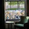 BlissYard Flower Window Privacy Film Rainbow Window Film Anti-UV Sun