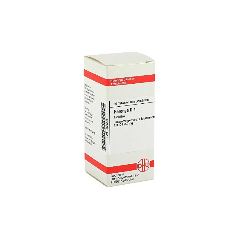 DHU Haronga D4 Tablets, Pack of 80 Tablets