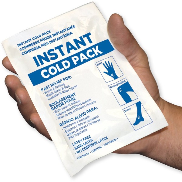 WellWear Instant Cold Packs (Pack of 24)